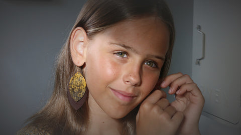 Boucles d'oreilles Kementari